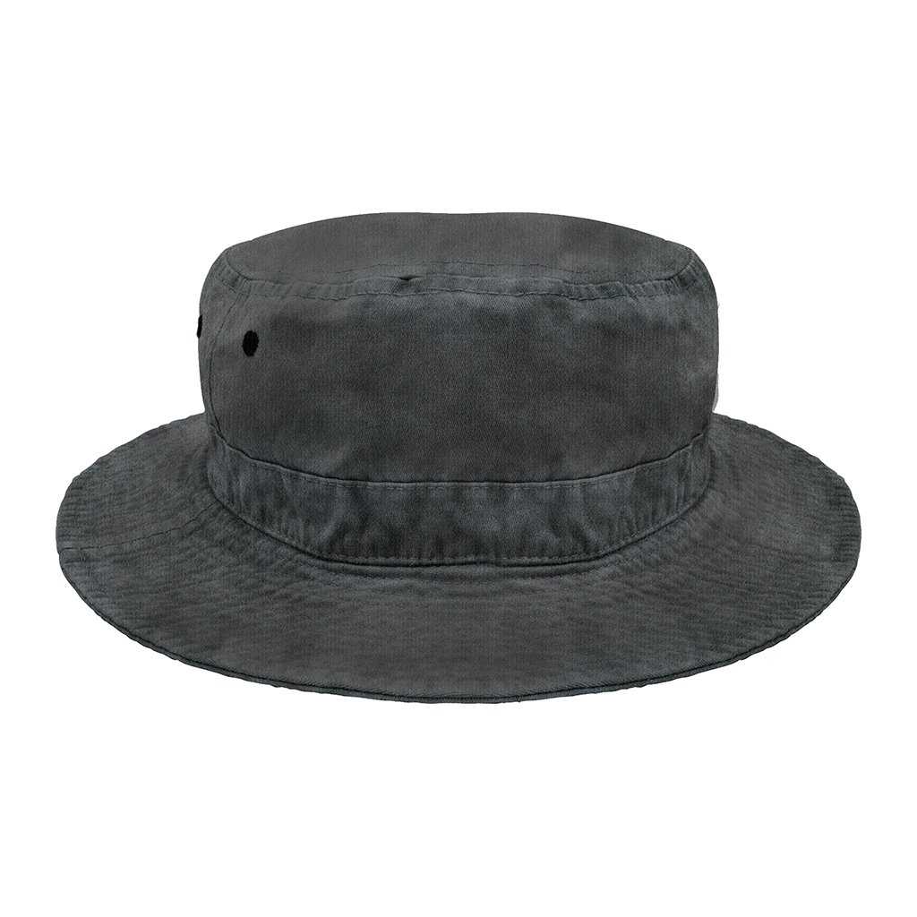 Mens Bruce Bucket Hat - Charcoal – Black Ice